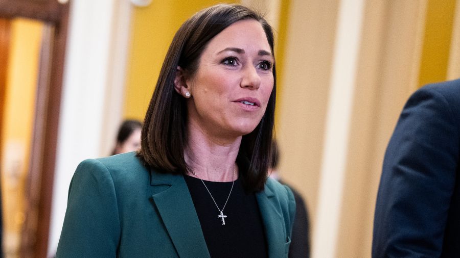 Senator Katie Britt...