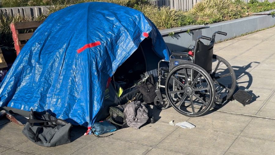 Photo: Photo: The U.S. Supreme Court will hear a major case around homeless camping bans. It could ...