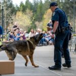 Photo: Rescue dogs graduate from the Washington State Department of Corrections (DOC) as K9s who will help officers find illegal drugs. 