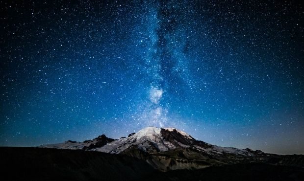 satellites, night sky...