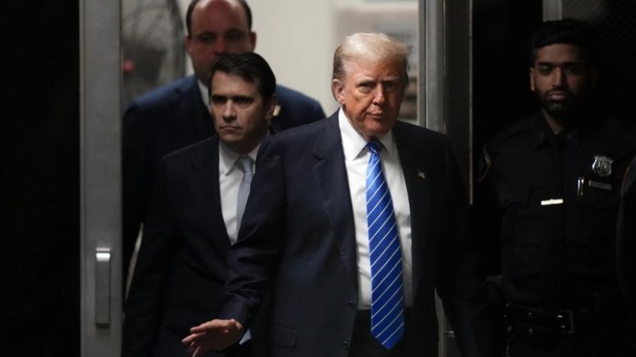 Photo: Donald Trump was found guilty, on Thursday, of falsifying business records. The verdict make...