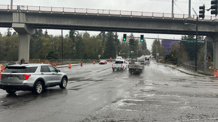 I-5 overpass 145th seattle...