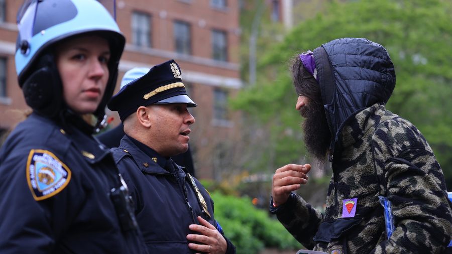 Columbia University protesters...