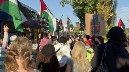Kirkland Israel rally