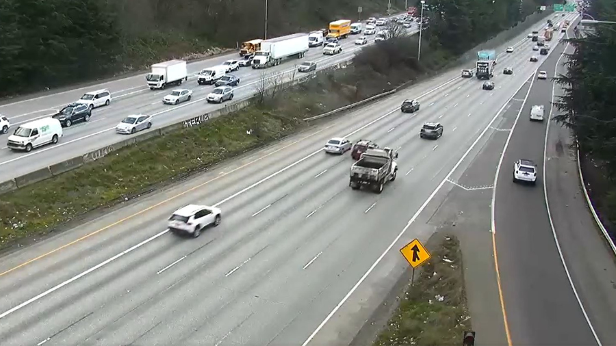 Photo: Everett northbound I-5 near Lowell Road....